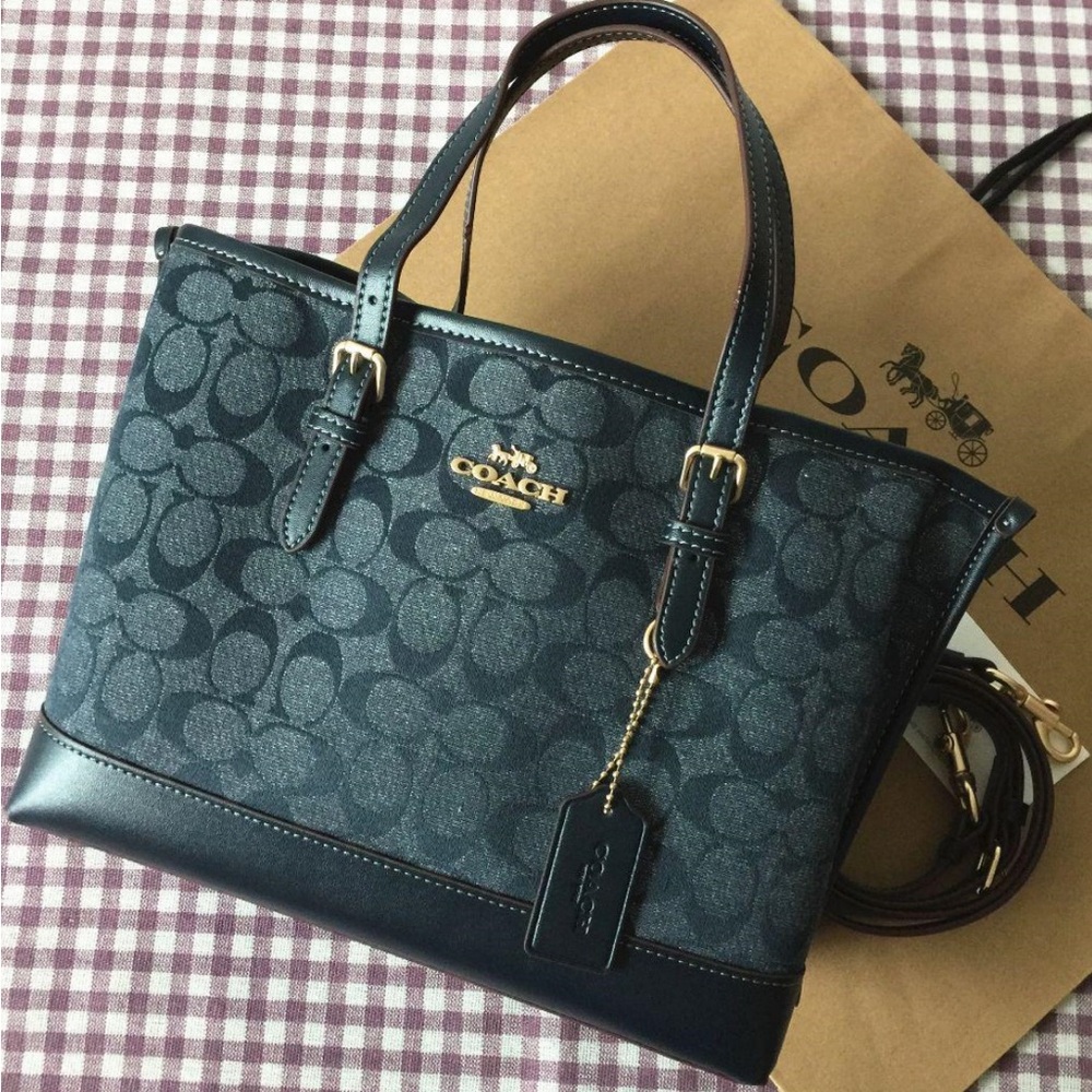 Coach Black Tote Bag